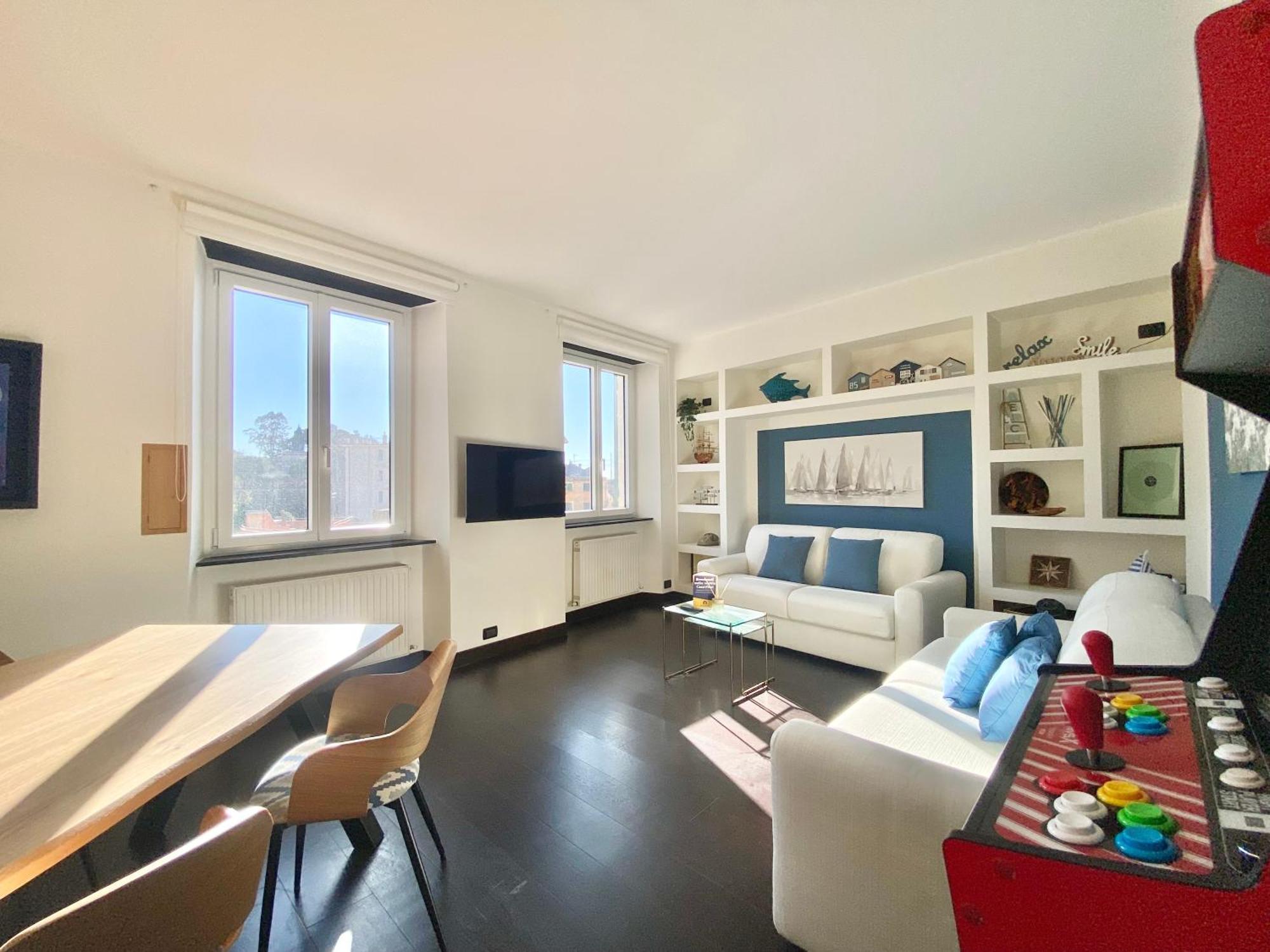 Casaviva - Modern Lively Trilo In Genova Nervi Apartment Exterior foto